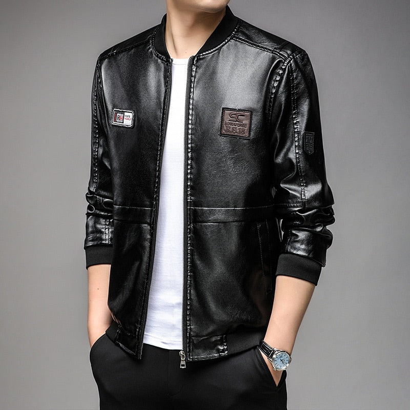 Veste en cuir pour homme Salvador