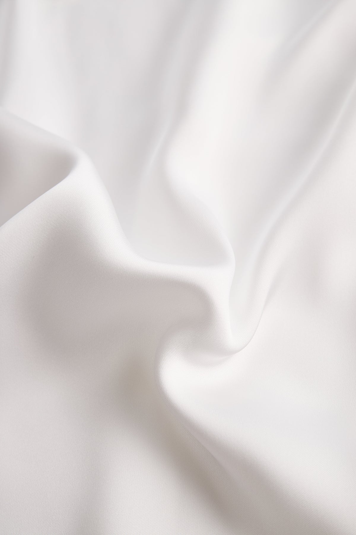 Zafren weißes asymmetrisches Drapé-Top mit Knöpfen