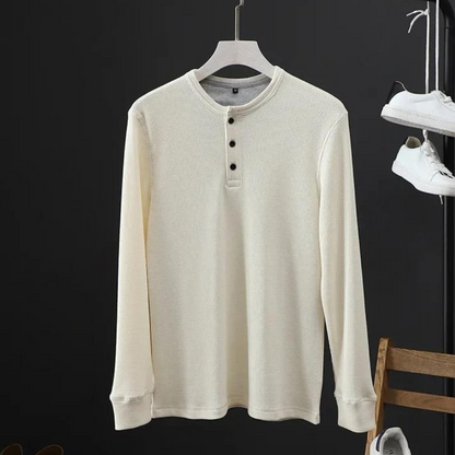 Camisa waffle de manga comprida Signature Vinthentic