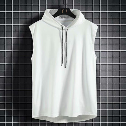 Mikina Sky-Rio bez rukávov s kapucňou
