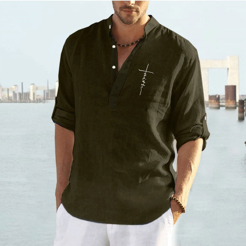 Chemise décontractée boutonnée Topher