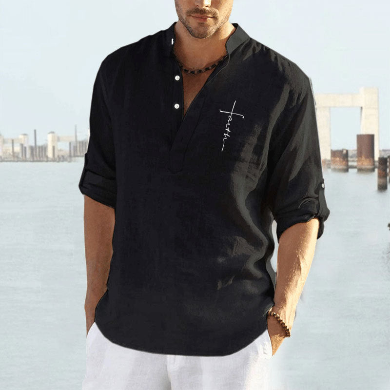 Chemise décontractée boutonnée Topher