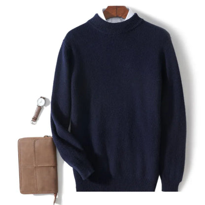 Marco Bandinelli Mock Neck Cashmere Sweater