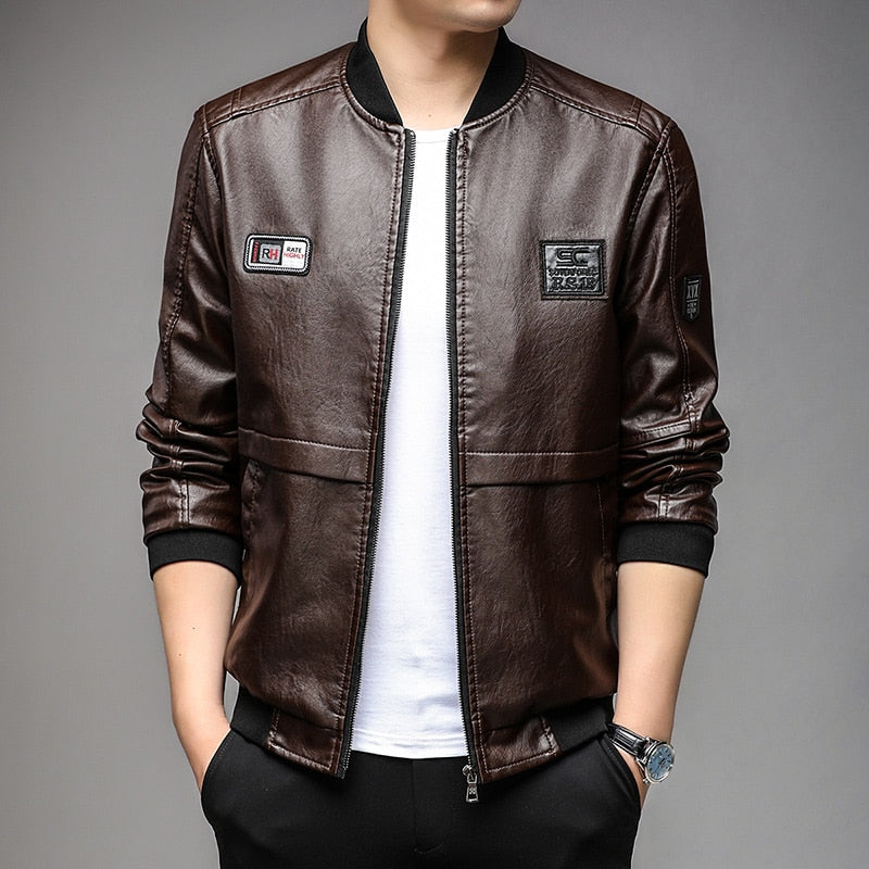 Veste en cuir pour homme Salvador