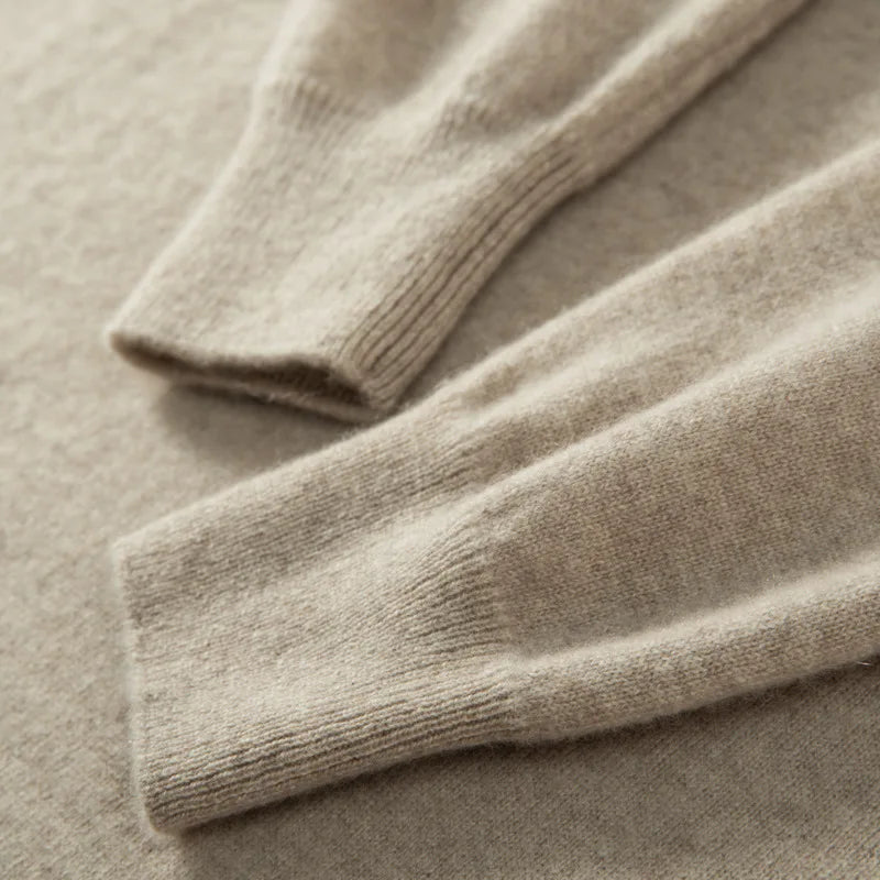 Marco Bandinelli Mock Neck Cashmere Sweater