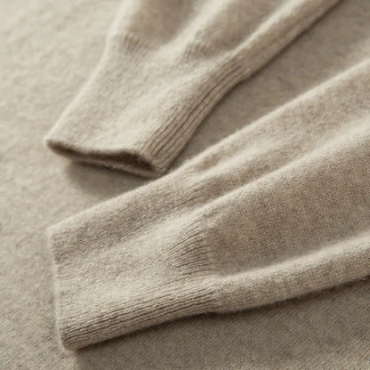 Marco Bandinelli Mock Neck Cashmere Sweater