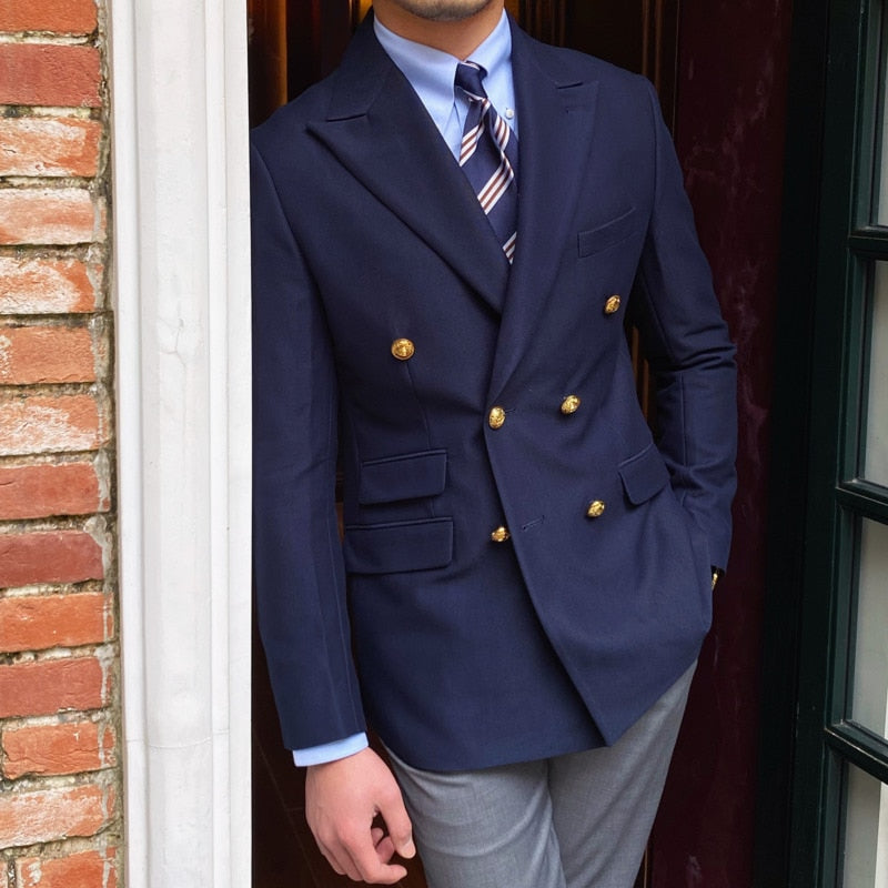Κομψό βρετανικό blazer ανδρών York