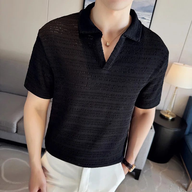 Polo de punto de Jules Chéret