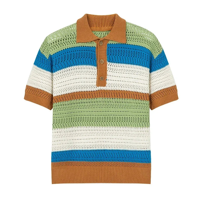 Cămașă polo Roger de la, tricotată
