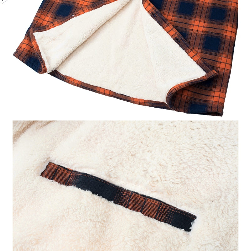 Vinthentic Alpine Sherpa flanelska jakna