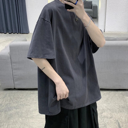 Alban Bellaforte oversized T-shirt til mænd til sommer