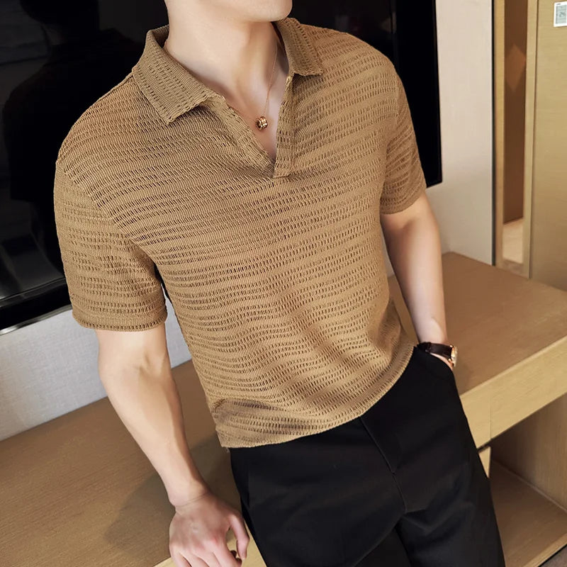 Polo de punto de Jules Chéret