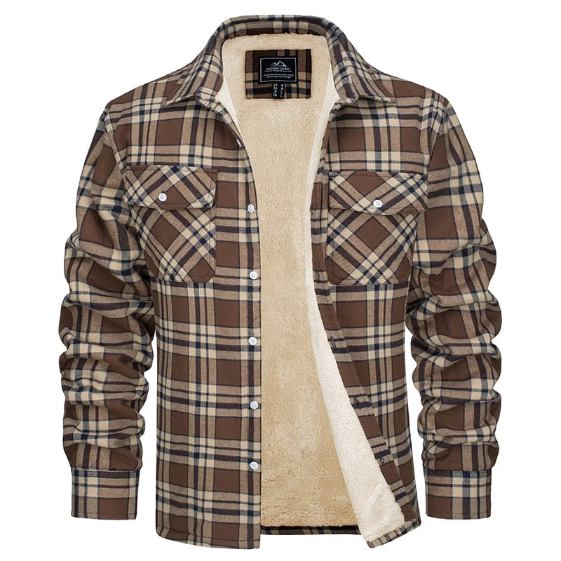 Vinthentic Alpine Sherpa flanelska jakna