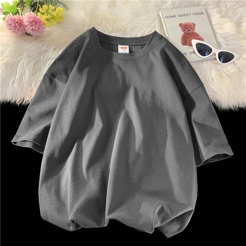 Alban Bellaforte oversized T-shirt til mænd til sommer
