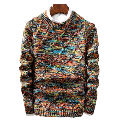 Camisola de corte justo Rochus para homem