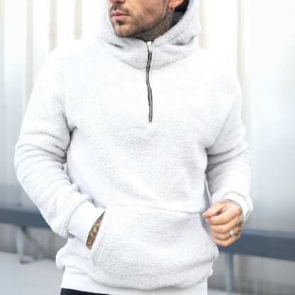 Louis Lumière Mikina s kapucňou a podšívkou Sherpa