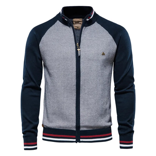 Cardigan în dungi Vinthentic Timeless