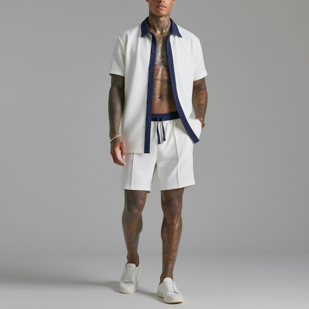 Conjunto de verão em malha Vinthentic Divani