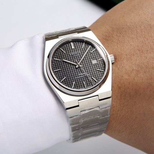 ТЅТ PRX Textured 40mm Watch Black
