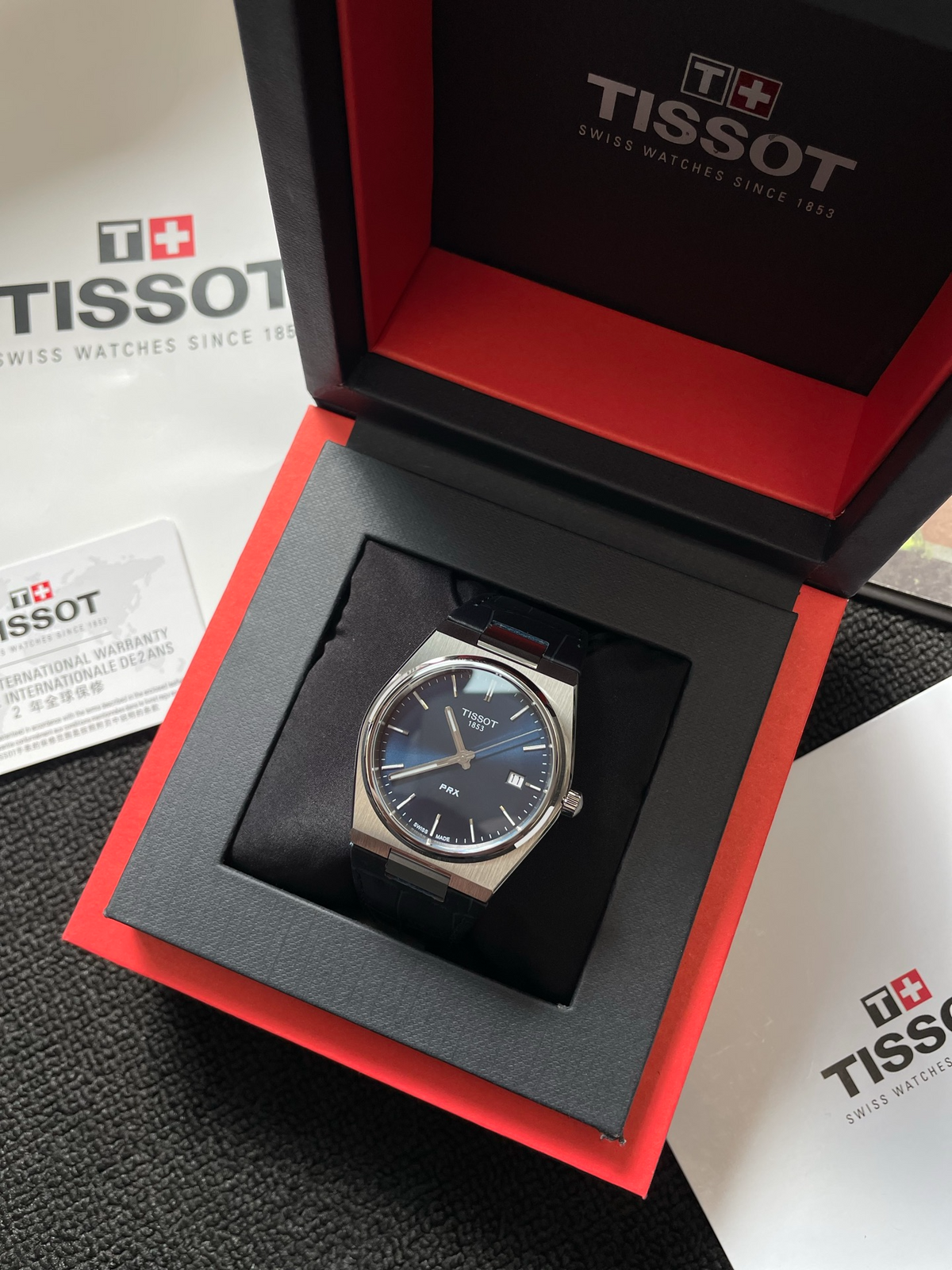 ТЅТ PRX 40mm Watch Blue