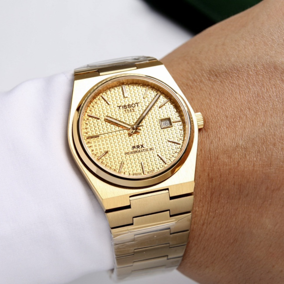 ТЅТ PRX 40mm Watch Gold