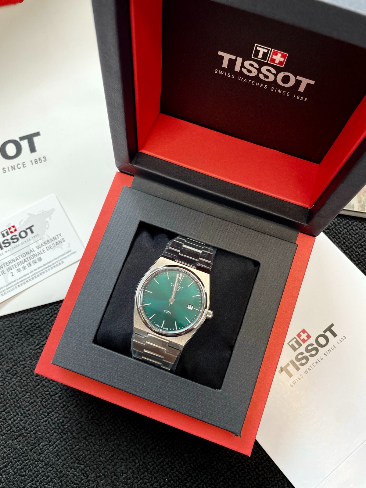 ТЅТ PRX 40mm Watch Green