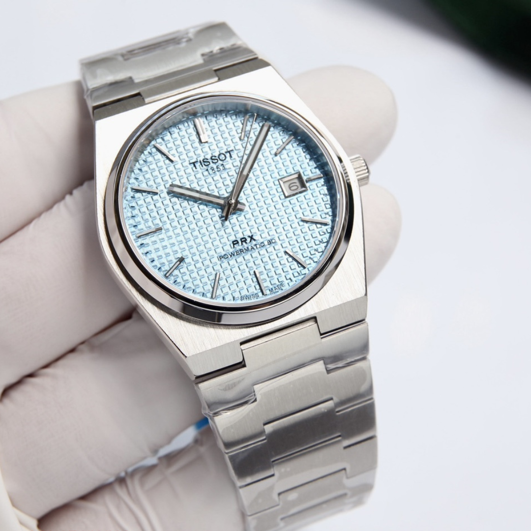 ТЅТ PRX Textured 40mm Watch Ice Blue