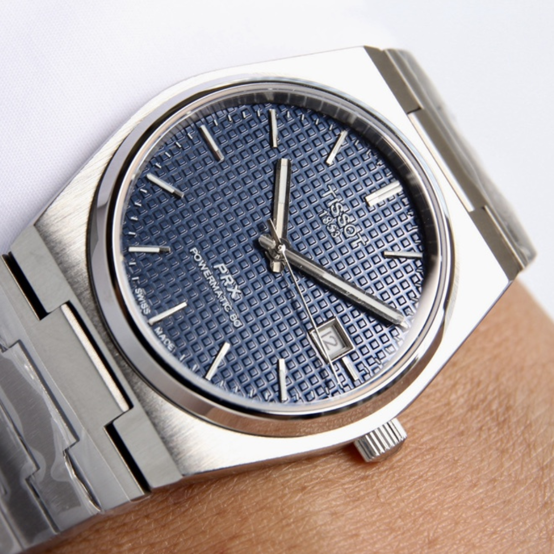 ТЅТ PRX Textured 40mm Watch Blue