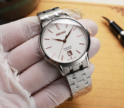 ЅК Presage Watch White