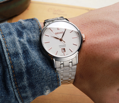 ЅК Presage Watch White