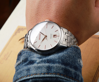 ЅК Presage Watch White