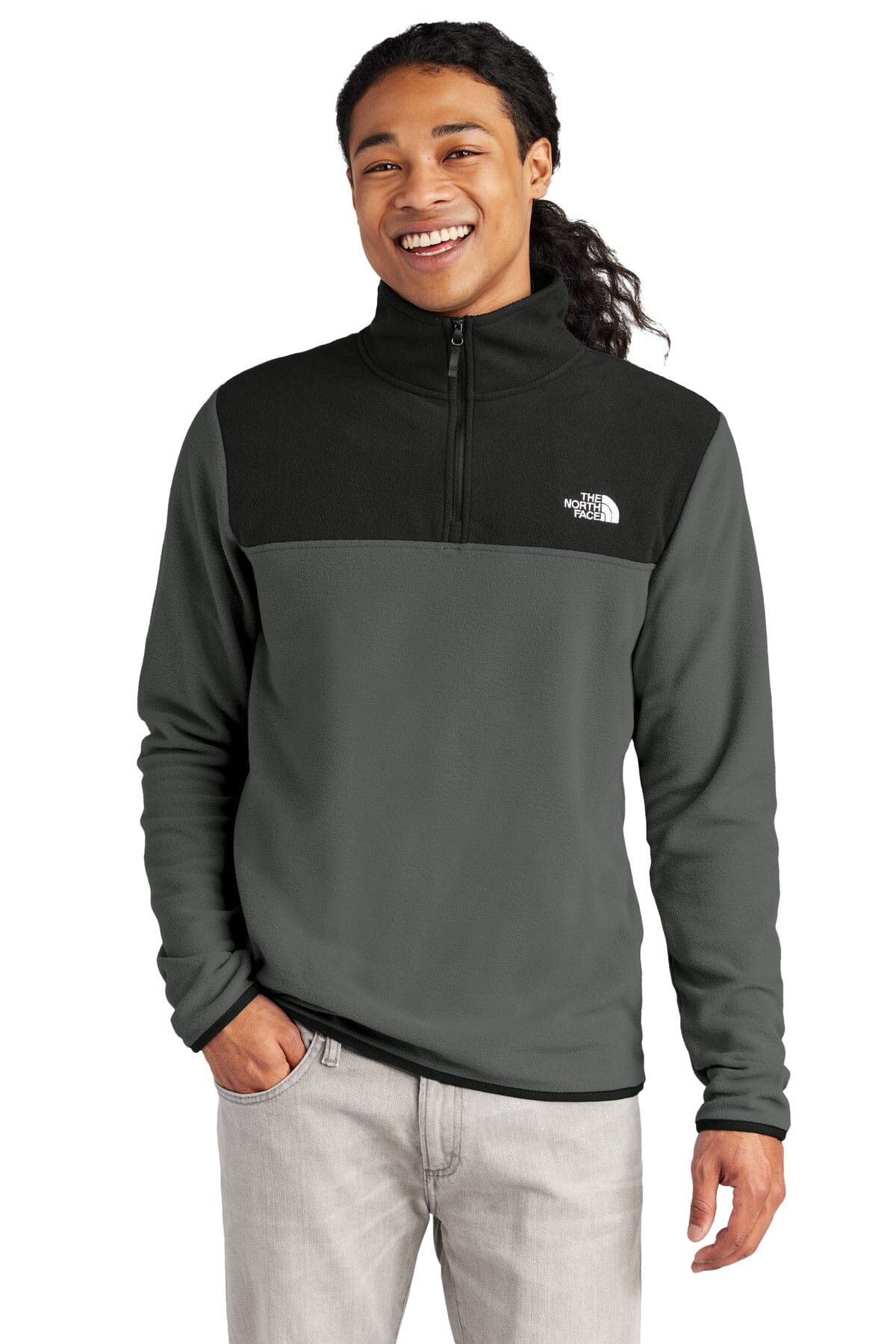 TNF ®  Men’s Glacier Microfleece Quarter-Zip Pullover