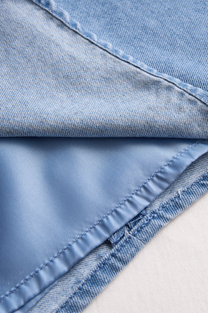 Zafren halterblouse met strikkraag