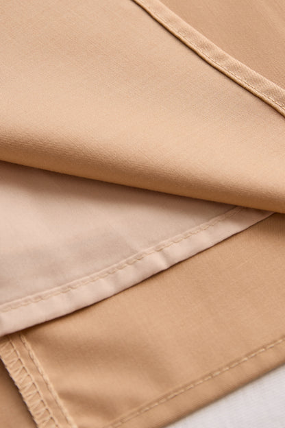 Zafren halterblouse met strikkraag